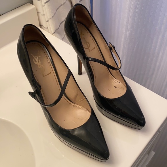 YSL Patent Pumps - Picture 1 of 8